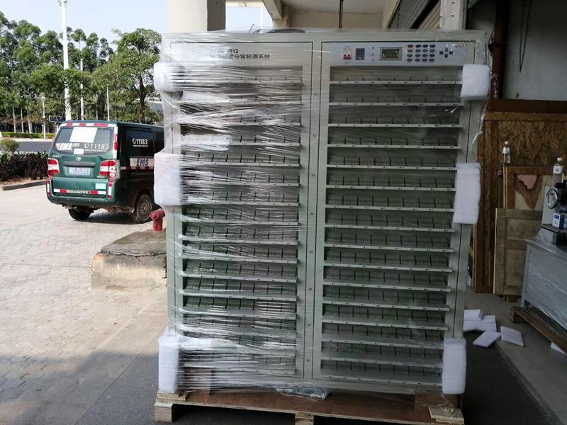 Pouch cell forming and grading machine