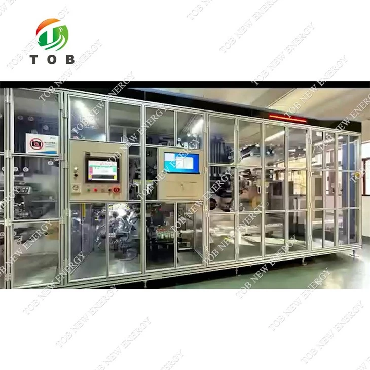 Cylindrical Cell Laser Cutting And Winding Machine factory