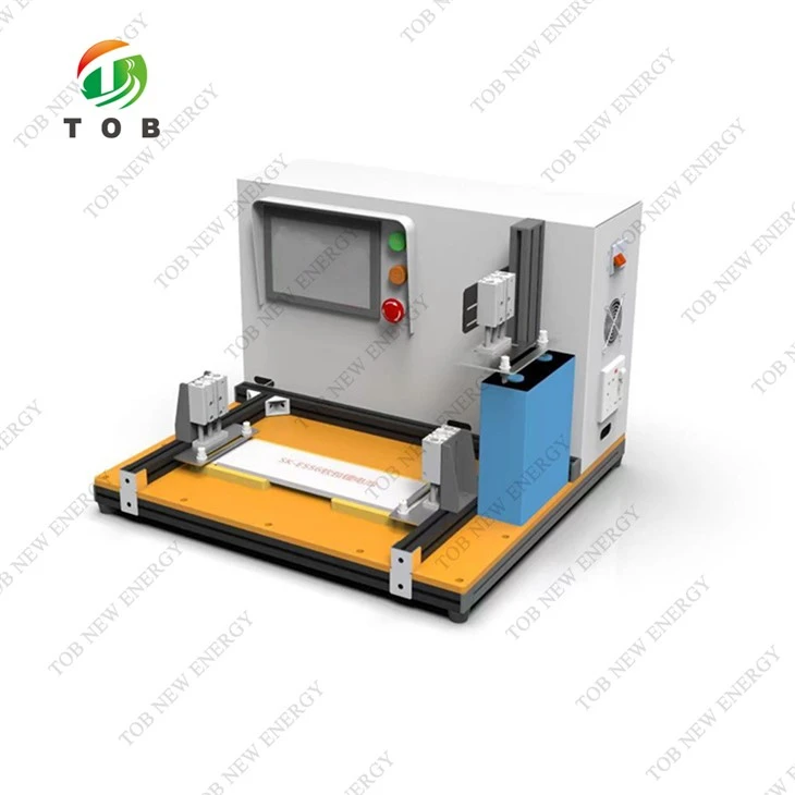 Máquina de classificação de bateria semi{0}}automática de célula tipo bolsa