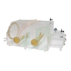 Porta-luvas transparente a vácuo