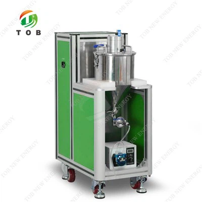 Filtro de polpa de laboratório e sistema de alimentação